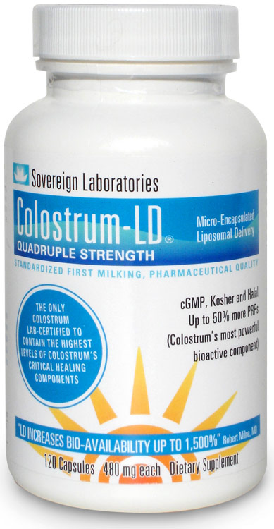 Colostrum LD™ Capsules - 120 count | Sovereign Laboratories
