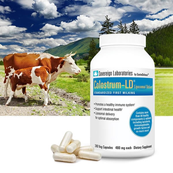 Colostrum Capsules 120 count and Cows