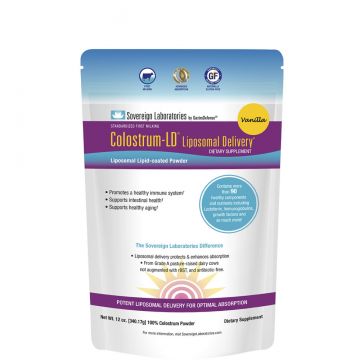 Colostrum-LD® Powder, Natural Vanilla Flavor :: 12oz/340g, ~30-60 Day Supply