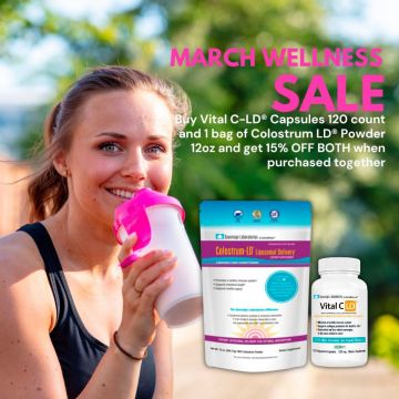 March Wellness Bundle :: 12 oz Colostrum-LD + VitalC-LD