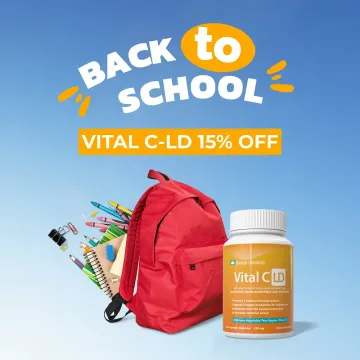 Vital C-LD® Capsules - 120 count, 1060mg/Serving