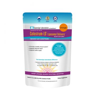 Colostrum-LD® Powder, Natural Orange Flavor :: 12oz/340g, ~30-60 Day Supply
