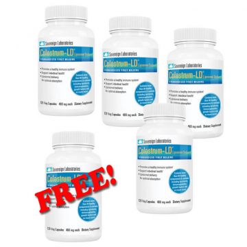 Cápsulas Colostrum-LD® - 120 unidades :: Compre 4 y obtenga 1 gratis