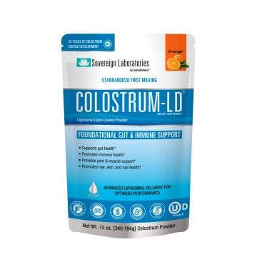 Colostrum-LD® en Polvo, Sabor a Naranja Natural :: 12oz/340g, Suministro para ~30-60 Días