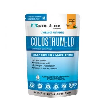 Colostrum-LD® en Polvo, Sabor Natural a Naranja-Vainilla :: 12oz/340g, Suministro para ~30-60 Días