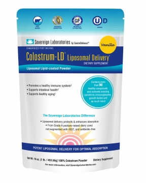 Colostrum LD® Powder, Natural Vanilla Flavor :: 16oz/453g, ~45-90 Day Supply