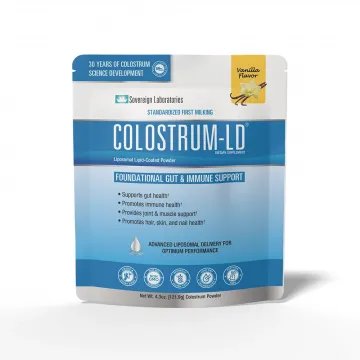 Colostrum-LD® Powder, Natural Vanilla Flavor :: 4.3 oz/121.9g