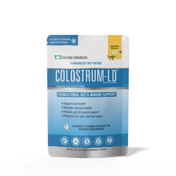 Colostrum-LD® Powder, Natural Vanilla Flavor :: 6 oz/170g, ~15 Day Supply