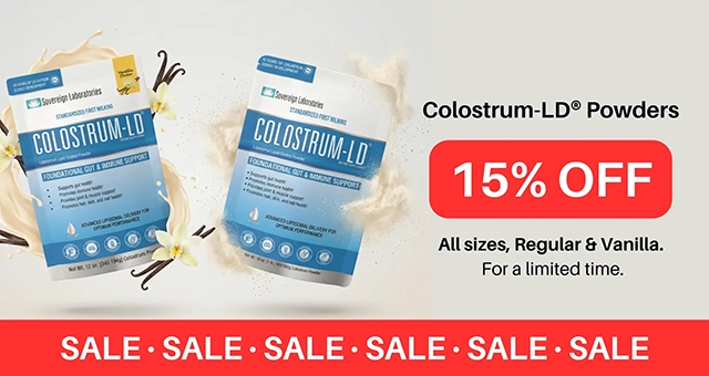 Save 15% on Colostrum-LD Powder