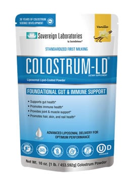 Colostrum-LD® en polvo - Sabor natural a vainilla
