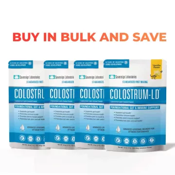 Colostrum-LD® Powder, Natural Vanilla Flavor :: 16 oz, 4-pack