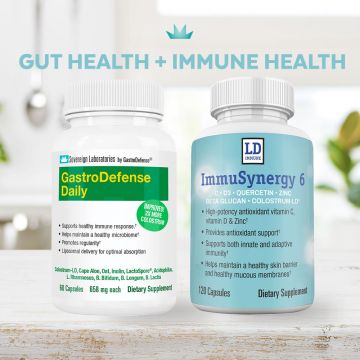 Daily GI & Immune Support Bundle :: GastroDefense Daily + ImmuSynergy 6