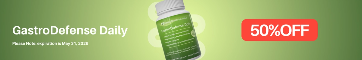 Save 50% on GastroDefense Daily