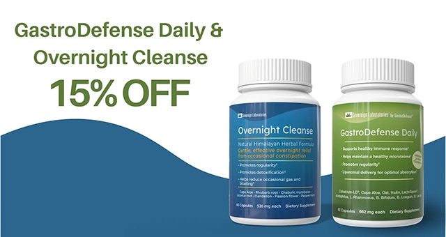 Gastro Daily & Overnight Cleanse 15% off