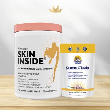 Healthy Companions Bundle :: Regenacol Skin Inside + 6oz Super Pet Nutrition
