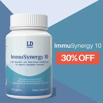 ImmuSynergy 10 Capsules - 120 count