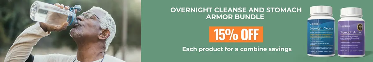 Overnight cleanse and Stomach Armor Bundle 15% off