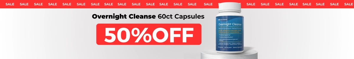 Save 50% on Overnight Cleanse