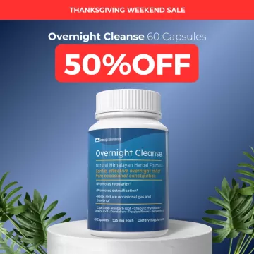 GastroDefense® Overnight Cleanse Capsules - 60 count