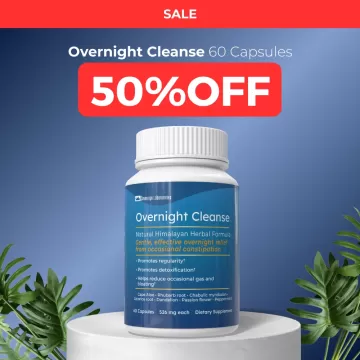 GastroDefense® Overnight Cleanse Capsules - 60 count