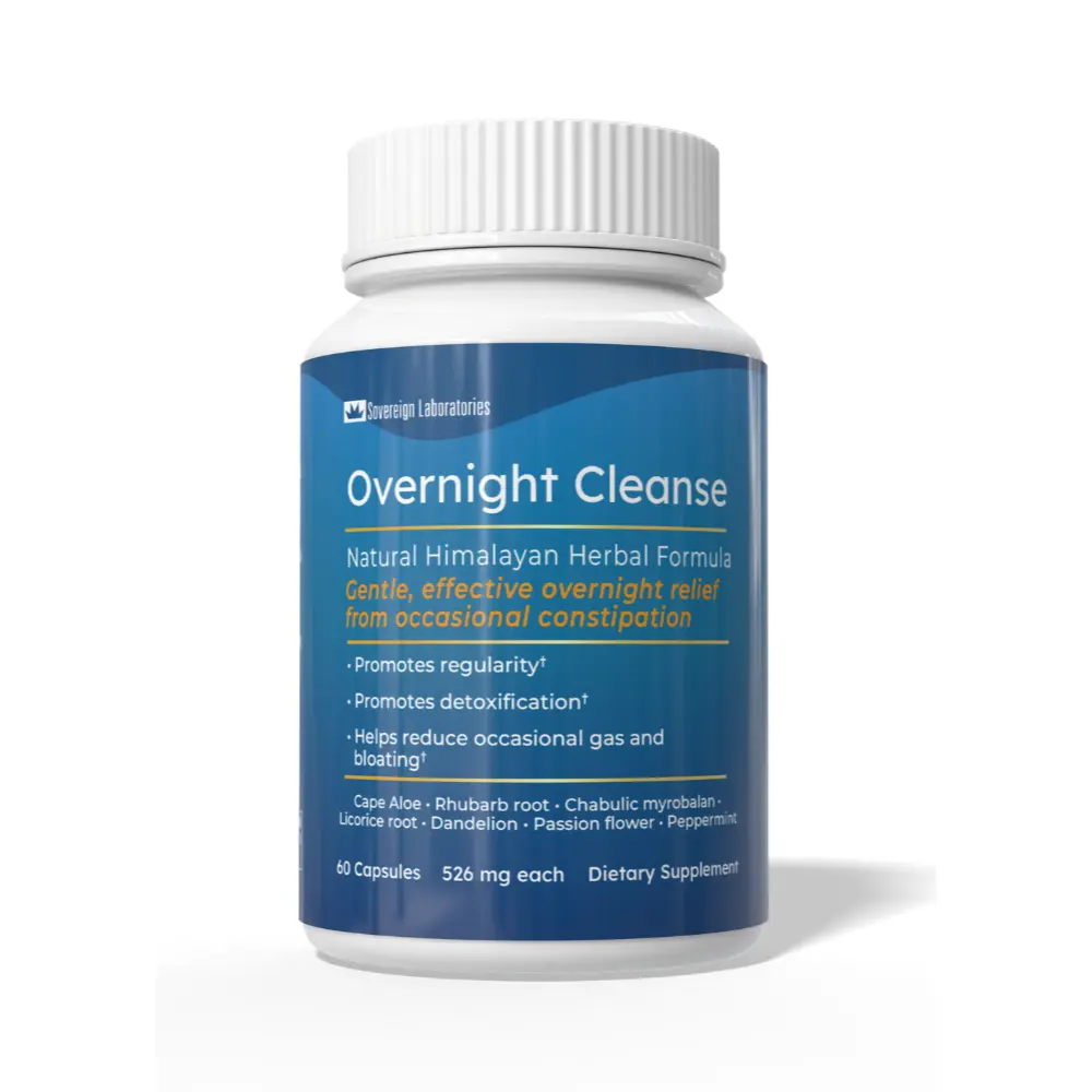 GastroDefense® Overnight Cleanse Capsules - 60 count | Sovereign