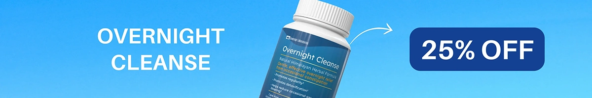 Overnight Cleanse: 25% off