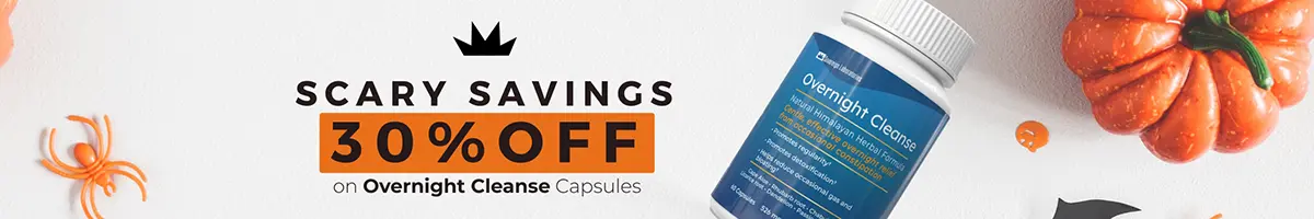 Save 30% on Overnight Cleanse