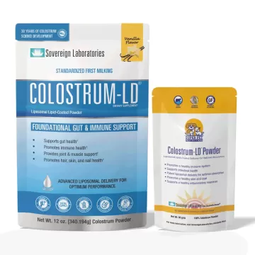 Pet Parent Bundle :: 12oz Colostrum-LD, Natural Vanilla Flavor + 50g Super Pet Nutrition