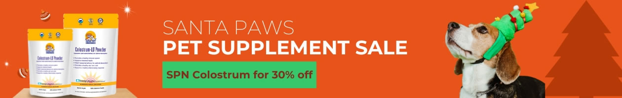 Santa Paws Holiday Pet Supplement Sale