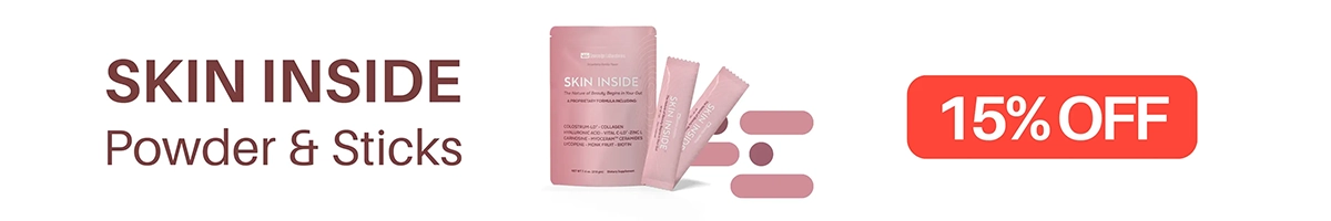 Skin Inside powder and sticks 15% off