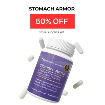 GastroDefense® STOMACH ARMOR® Probiotic Capsules - 60 count