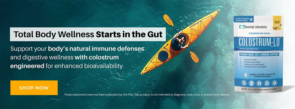 Support your body's natural immune defenses and digestive wellness with colostrum engineered for enhanced bioavailability