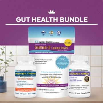 Ultimate Gut Health Bundle :: Overnight Cleanse + Stomach Armor + 12oz Colostrum-LD