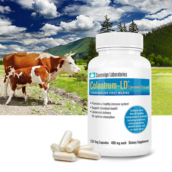 Colostrum Capsules 120 count and Cows