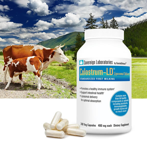 Colostrum Capsules 120 count and Cows