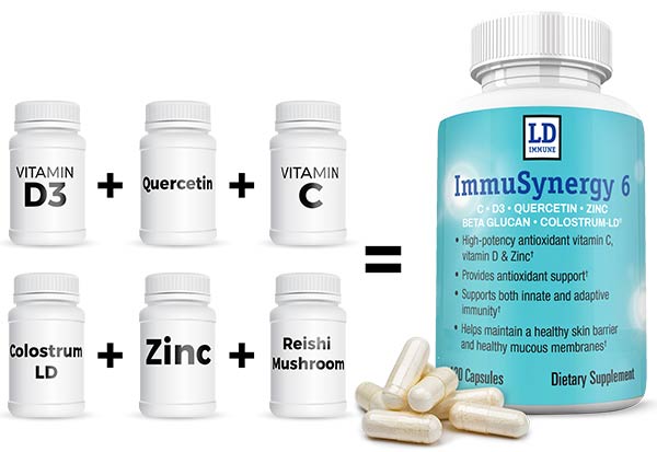 ImmuSynergy 6 components