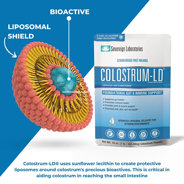 Colostrum Powder 16oz with Liposomal Delivery