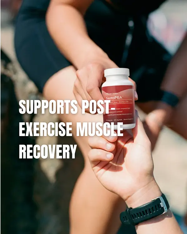 serrapea supports post exercise muscle recovery