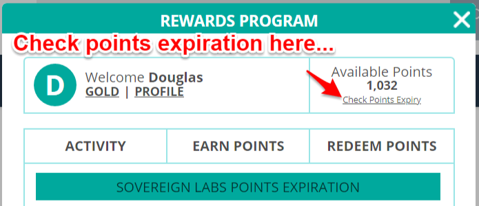 Points Expiration